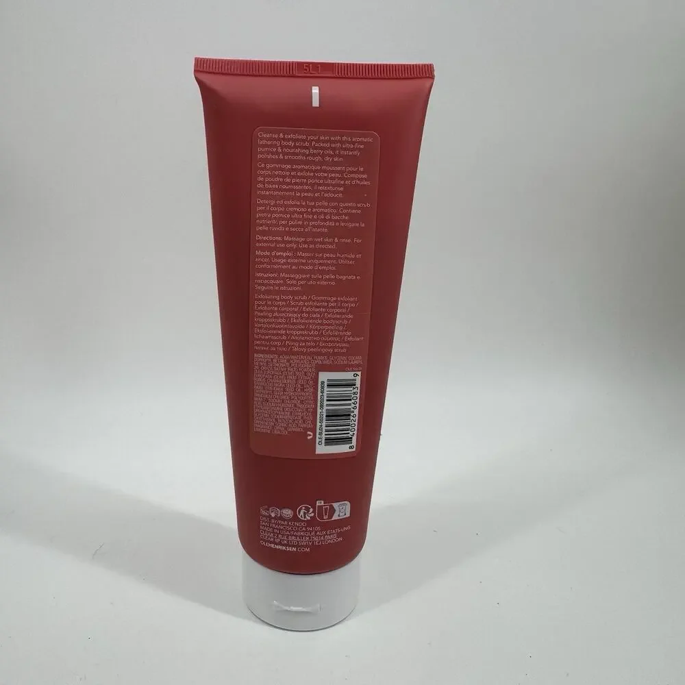 Ole Henriksen Touch Retexturizing Body Scrub 8 Oz New Sealed Discontinued